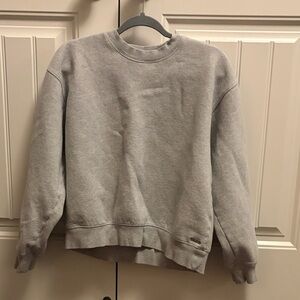TNA Light Gray Crewneck Sweater